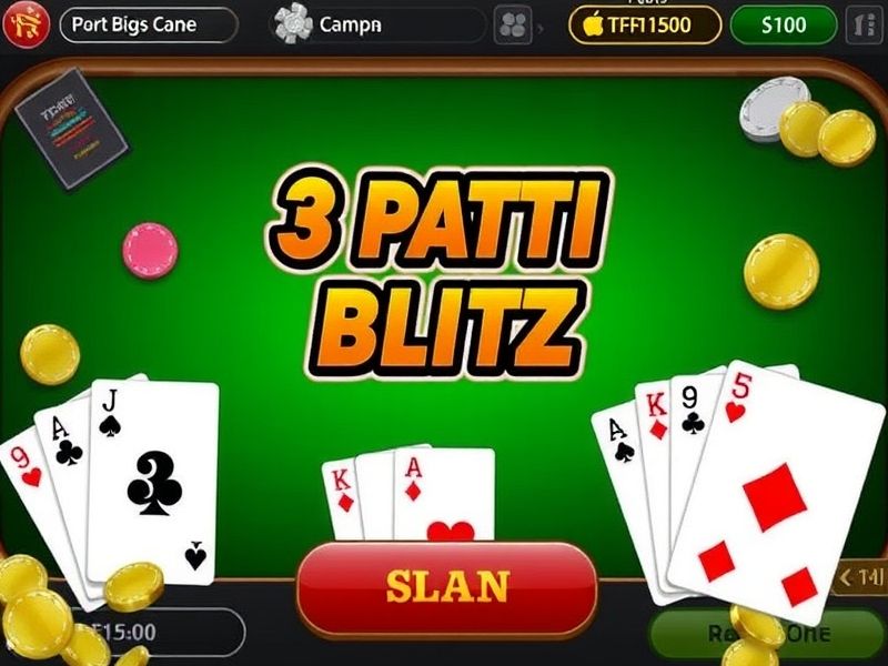 Your ultimate guide to 3 Patti Blitz, a popular Indian gambling card game. Learn rules, strategies, and discover the best platforms to play online.