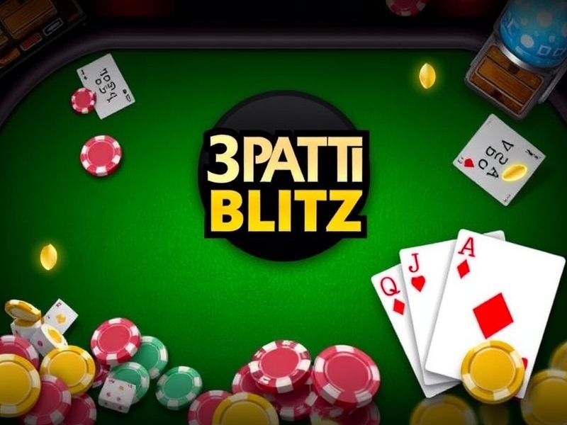 Your ultimate guide to 3 Patti Blitz, a popular Indian gambling card game. Learn rules, strategies, and discover the best platforms to play online.